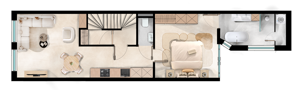 mediumsize floorplan